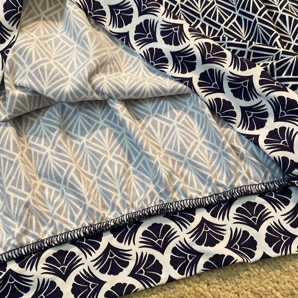 Lands’ End Tankini Tank Too Swimsuit Bathing 14 Plus - Picture 5 of 10